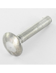 Cabeza redonda cuello cuadrado M7X70 paso de 100 roscado...