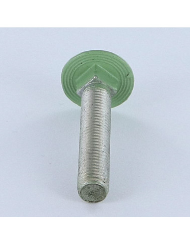 1 x Cabeza redonda cuello cuadrado M7X45 paso...