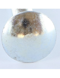 Cabeza redonda cuello cuadrado M12X25 roscado total Acero... 2
