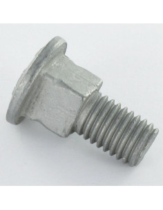 Cabeza redonda cuello cuadrado M10X25 roscado en 14... 2