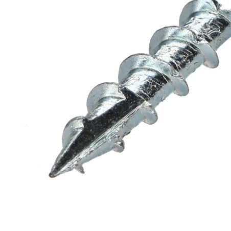 1 x Tornillo para marcos TEKOR cabeza fresada/testa svasat dentado TORX T30 6X90 roscado en 50 cut punta antihendidura
