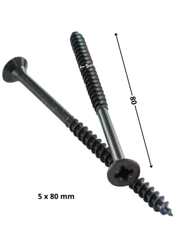 1 x Tornillo madera aglomerado cabeza...