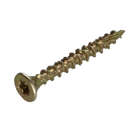 1 x Tornillos para madera TEKOR cabeza fresada/testa svasat dentado 4X35 roscado total TORX T20 ZBCR3+ cut punta