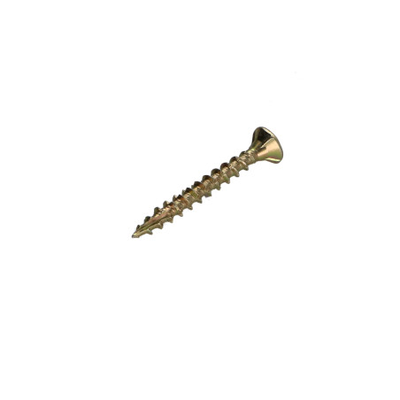 1 x Tornillos para madera TEKOR cabeza fresada/testa svasat dentado 4X35 roscado total TORX T20 ZBCR3+ cut punta