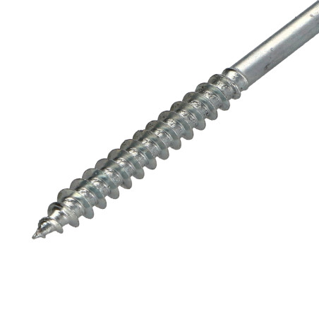 1 x Tornillo madera aglomerado cabeza fresada/testa svasat Pozi PZ4 5X60 roscado parcial Acero cincado blanco GLEITMO 627
