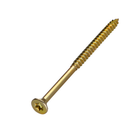 1 x Tornillos para madera TEKOR cabeza fresada/testa svasat dentado 4X70 roscado en 42 TORX T20 ZBCR3+ cut punta