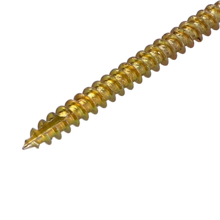 1 x Tornillos para madera TEKOR cabeza fresada/testa svasat dentado 4X70 roscado en 42 TORX T20 ZBCR3+ cut punta