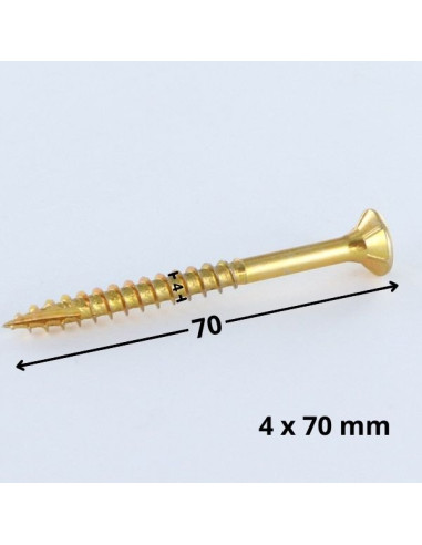 1 x Tornillos para madera TEKOR cabeza...