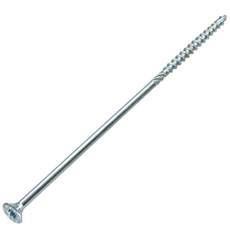 1 x Tornillo para marcos TEKOR cabeza fresada/testa svasat dentado TORX T30 6X160 roscado en 80 cut punta antihendidura