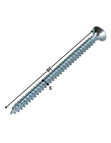 1 x Tornillo madera aglomerado cabeza...