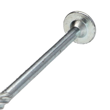 1 x Tornillos para madera TEKOR cabeza disco TORX T30 cut punta antihendidura tipo 17 6X140 roscado parcial Acero cincado