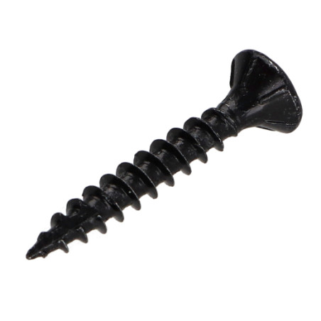 1 x Tornillo madera aglomerado cabeza fresada/testa svasat TORX T20 4X40 roscado en 24 Acero cincado negro