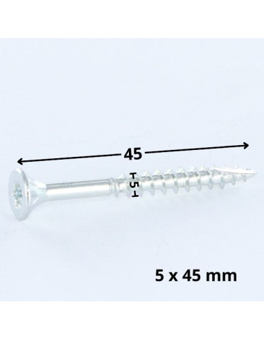 1 x Tornillos para madera TEKOR cabeza...