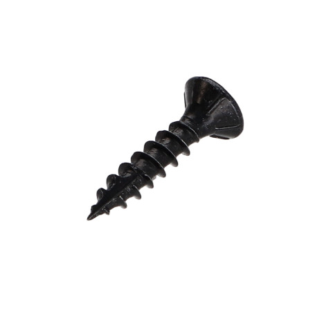 1 x Tornillos para madera TEKOR cabeza fresada/testa svasat dentado 4X20 TORX T20 Acero cincado negro roscado total cut