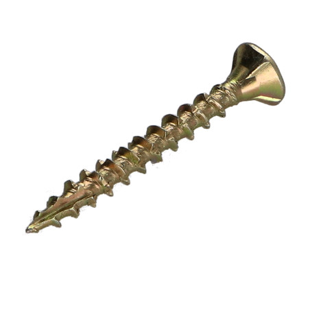 1 x Tornillos para madera TEKOR cabeza fresada/testa svasat dentado 4X45 roscado en 27 TORX T20 ZBCR3+ cut punta