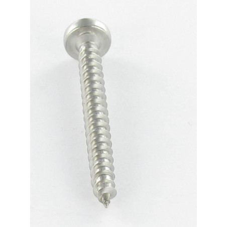 1 x Tornillo madera aglomerado cabeza redonda 4X25 TORX T20 Acero cincado blanco