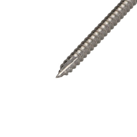 1 x Tornillo madera aglomerado cabeza fresada/testa svasat Pozi PZ4 5X50 roscado parcial Acero cincado blanco GLEITMO 627