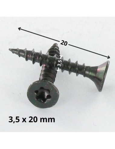 1 x Tornillo madera aglomerado cabeza...