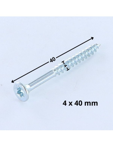 1 x Tornillo madera aglomerado cabeza...