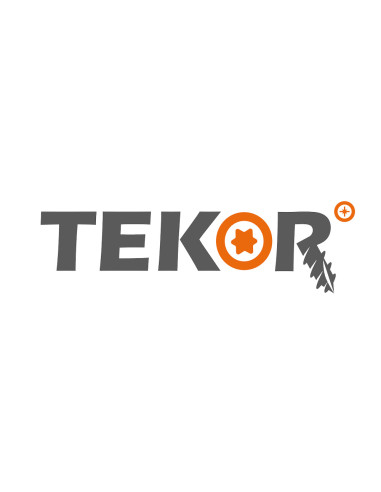 1 x Tornillos para madera TEKOR cabeza disco...