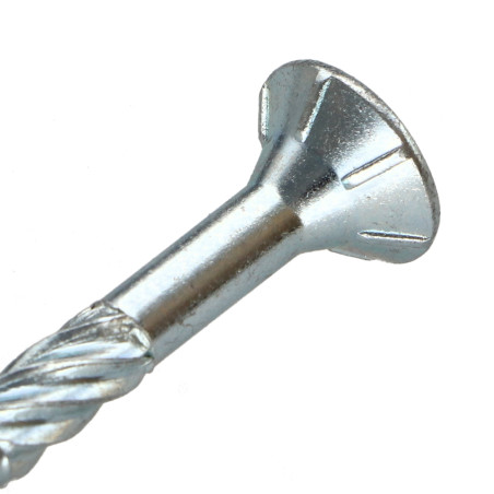 1 x Tornillo para marcos TEKOR cabeza fresada/testa svasat dentado TORX T25 5X60 roscado en 32 cut punta antihendidura