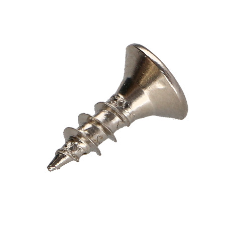 1 x Tornillo madera aglomerado cabeza fresada/testa svasat Pozi PZ4 4X13 roscado total Acero niquelado