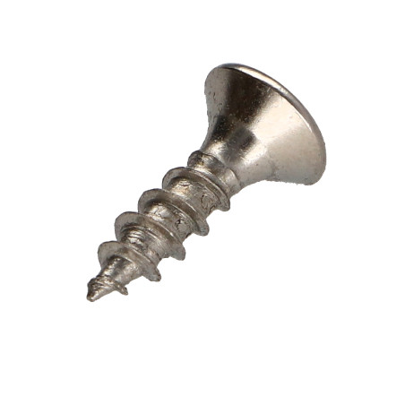 1 x Tornillo madera aglomerado cabeza fresada/testa svasat Pozi PZ3 3X16 roscado total Acero niquelado microtornillo