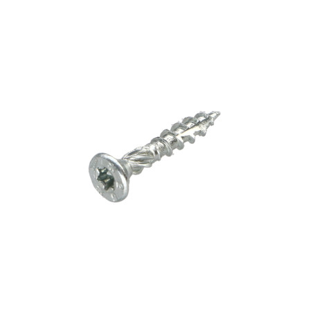 1 x Tornillo para marcos TEKOR cabeza fresada/testa svasat dentado TORX T20 4X25 roscado en 15 cut punta antihendidura