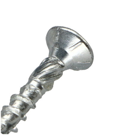 1 x Tornillo para marcos TEKOR cabeza fresada/testa svasat dentado TORX T20 4X25 roscado en 15 cut punta antihendidura