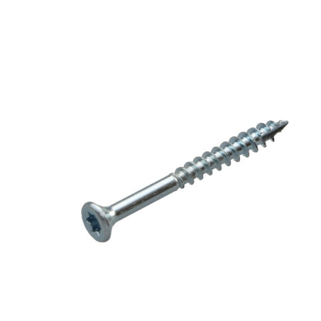 1 x Tornillos para madera TEKOR cabeza fresada/testa svasat dentado 4X50 roscado en 30 TORX T20 diámetro de cabeza: 7