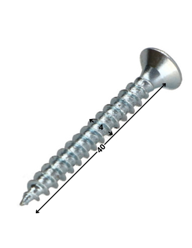 1 x Tornillo madera aglomerado cabeza...