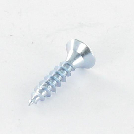 500 x Tornillo madera aglomerado cabeza fresada/testa svasat TORX T20 4X45 Acero cincado blanco A+ Punta TORX T20 (2)