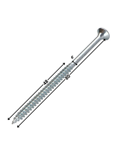 1 x Tornillos para madera TEKOR cabeza...