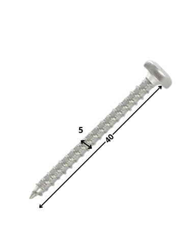 1 x Tornillo madera aglomerado cabeza redonda...
