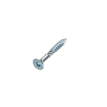 1 x Tornillo para marcos TEKOR cabeza fresada/testa svasat dentado TORX T25 5X40 roscado en 22 cut punta antihendidura