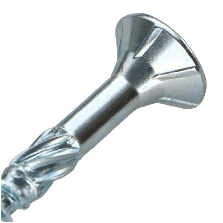 1 x Tornillo para marcos TEKOR cabeza fresada/testa svasat dentado TORX T25 4.5X50 roscado en 30 cut punta antihendidura