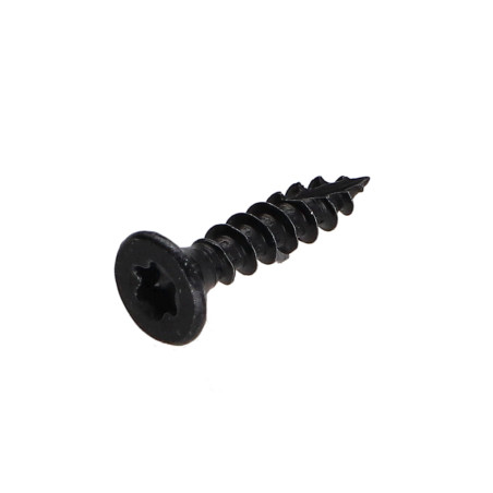 1 x Tornillo madera aglomerado cabeza fresada/testa svasat TORX T15 3.5X20 roscado total Acero cincado negro