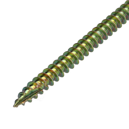 1 x Tornillos para madera TEKOR cabeza fresada/testa svasat dentado 6X140 roscado en 70 TORX T30 ZBCR3+ cut punta