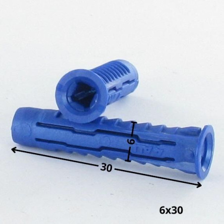 1 x Taco Nylon 6X30 4TODOS RAWLPLUG