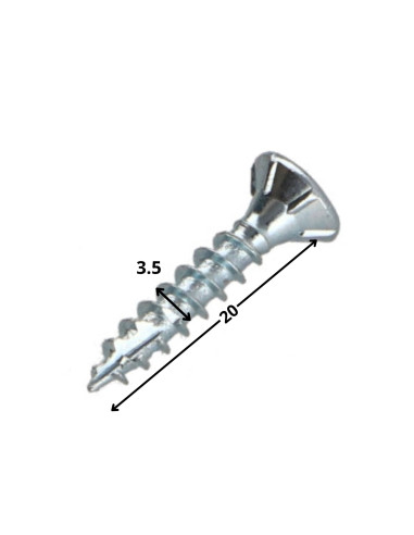 1 x Tornillos para madera TEKOR cabeza...