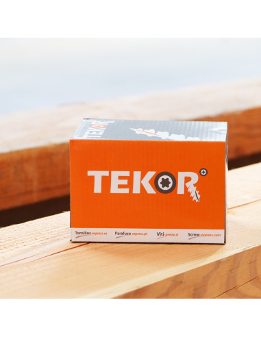 1 x Tornillos para madera TEKOR cabeza...