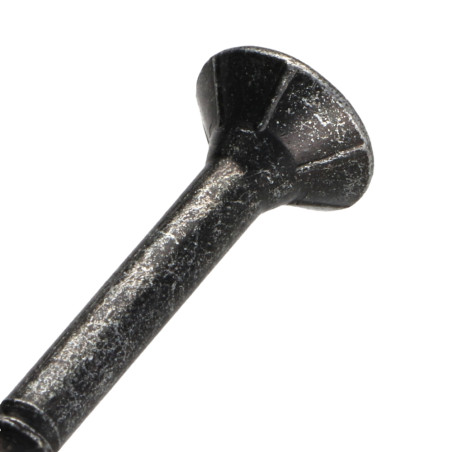 1 x Tornillo madera aglomerado cabeza fresada/testa svasat TORX T25 5X60 roscado en 36 Acero cincado negro