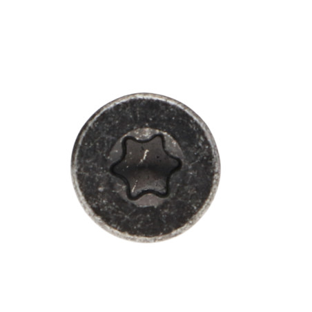 1 x Tornillo madera aglomerado cabeza fresada/testa svasat TORX T25 5X60 roscado en 36 Acero cincado negro