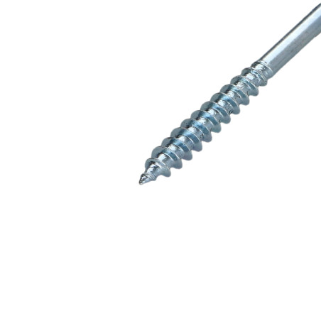 1 x Tornillo madera aglomerado cabeza fresada/testa svasat Pozi PZ4 3.5X45 roscado parcial Acero cincado blanco