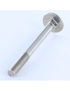 Cabeza redonda cuello cuadrado M10X300 roscado parcial... 2