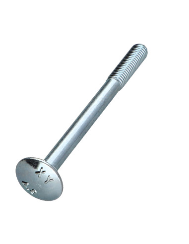1 x Cabeza redonda cuello cuadrado M5X60...