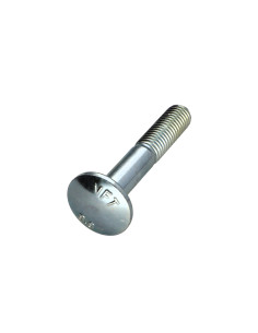 Cabeza redonda cuello cuadrado M5X50 roscado parcial...