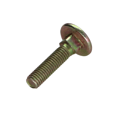 1 x Cabeza redonda cuello cuadrado M5X22 roscado total COLCAR 6 Bicromato