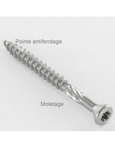 1 x Tornillo terraza TEKOR cabeza fresada...