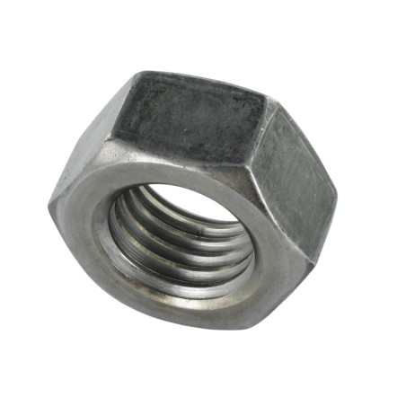 1 x Tuerca hexagonal M4 paso izquierda clase 8 Acero bruto